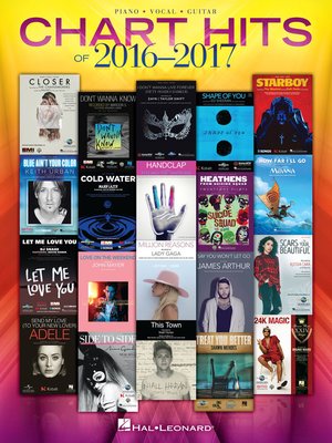 cover image of Chart Hits of 2016-2017 Songbook
